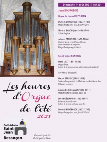 Les Heures d'Orgue de l'été