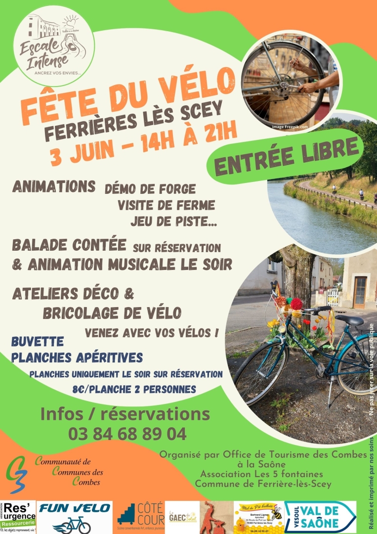 Fête du vélo à Ferrières-lès-Scey