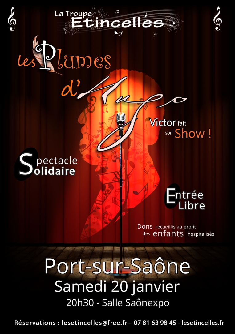 Les Plumes d'Hugo: Victor fait son show!