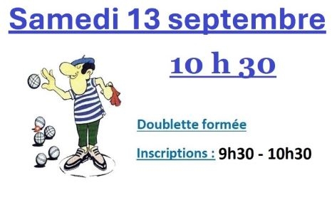 CONCOURS DE PETANQUE PERROUSE 70190