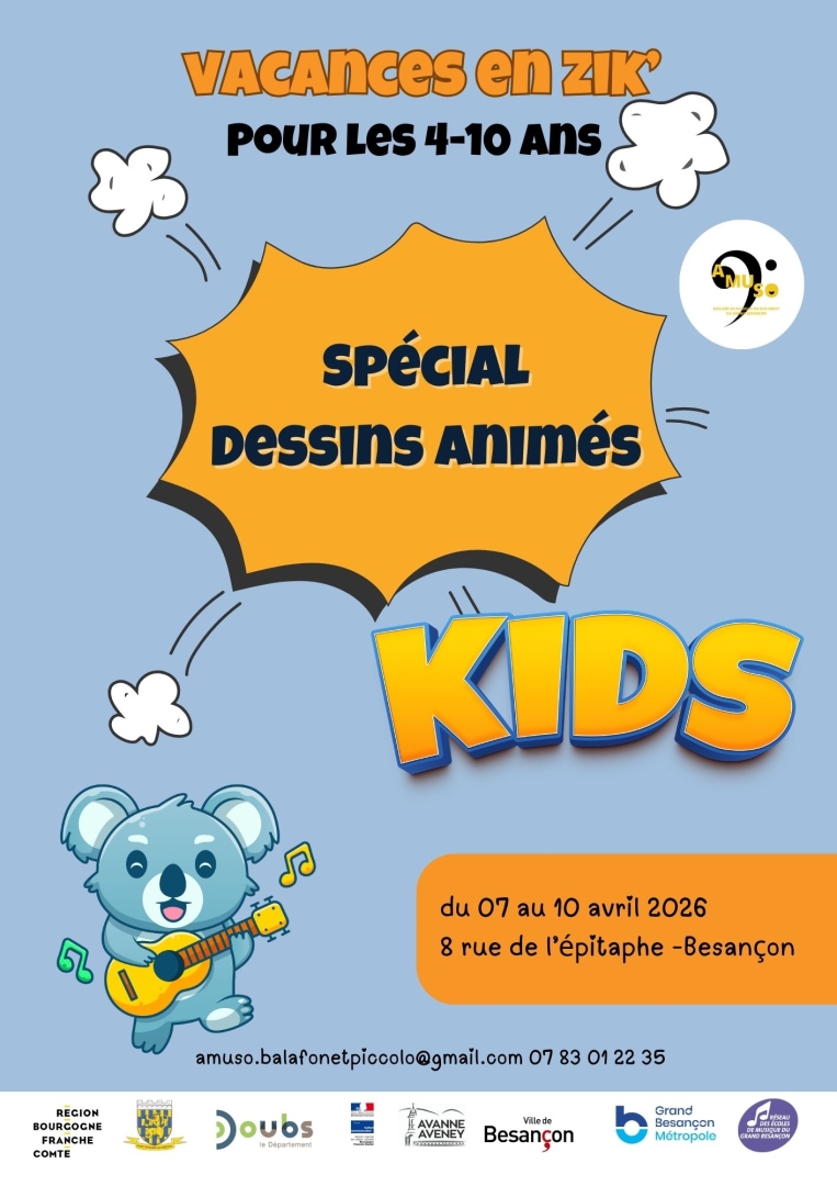 stage vacances en zik