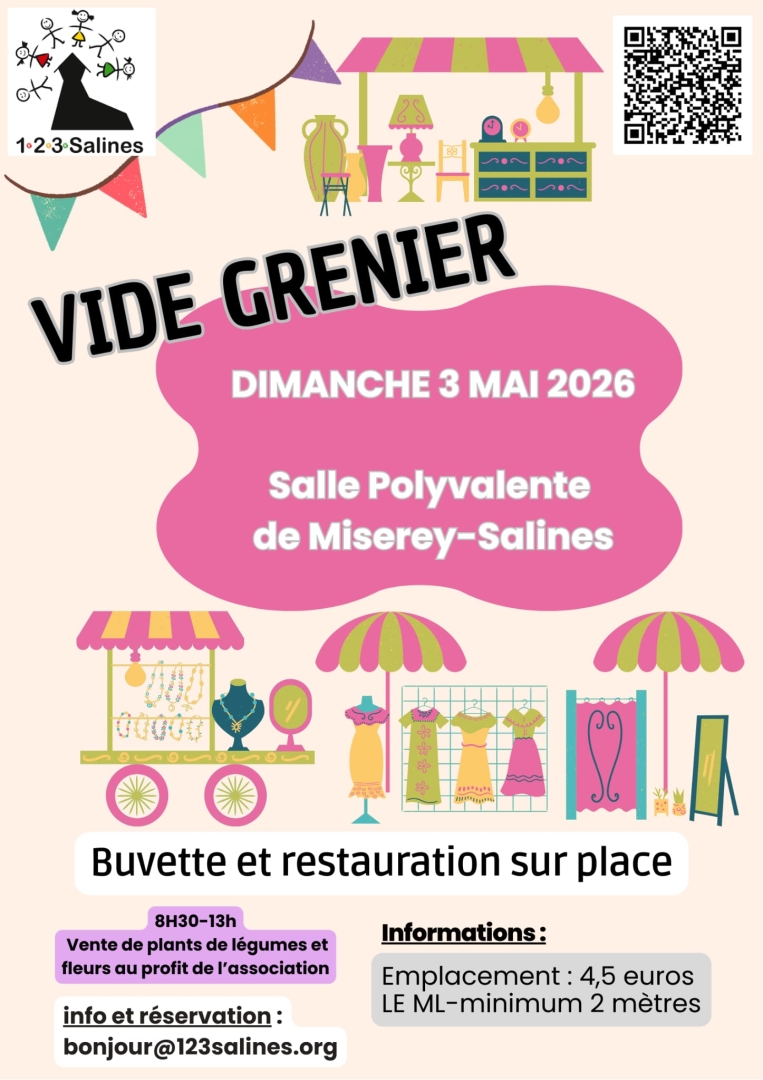 Vide greniers Miserey-Salines