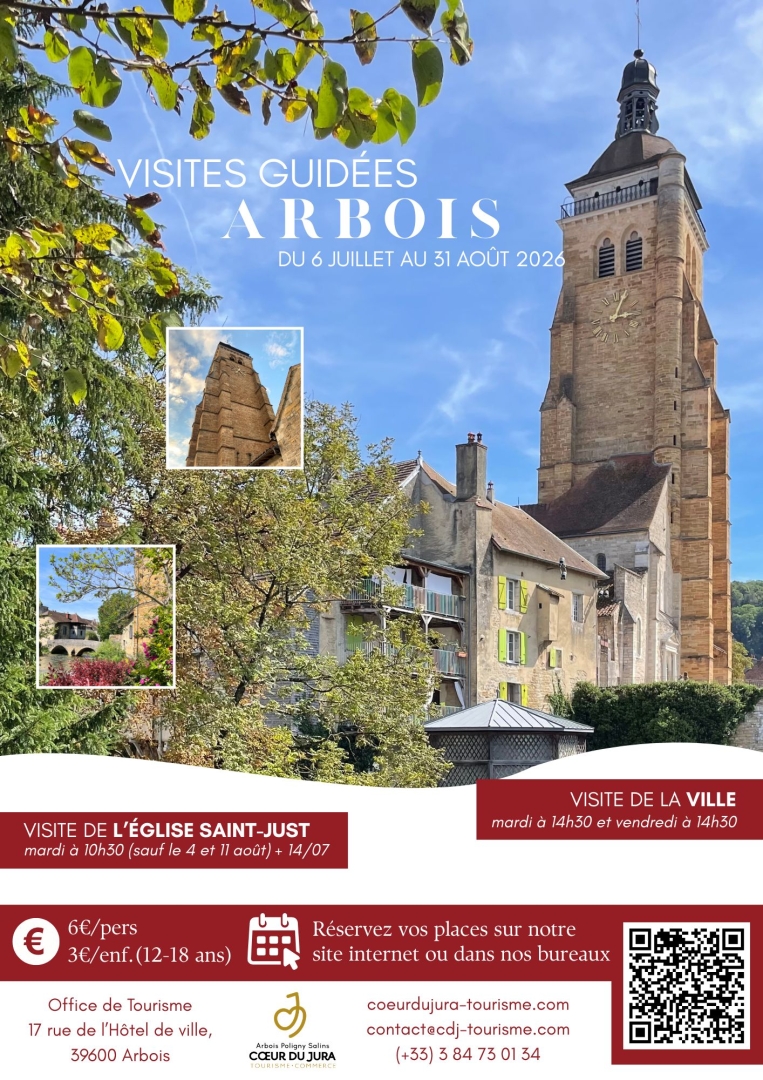 Visite de ville d'Arbois