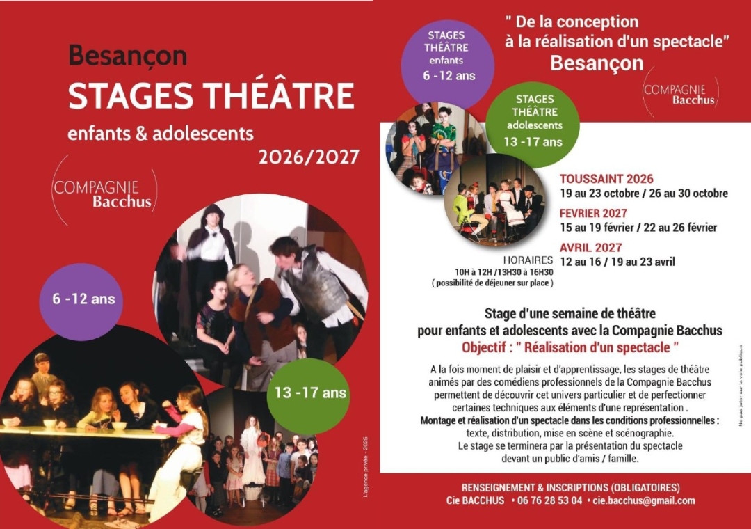 STAGES THEATRE enfants & ados