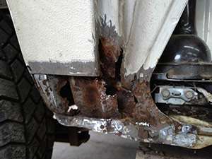 CARROSSERIE GRASS - REPARATION CORROSION PERFORANTE
