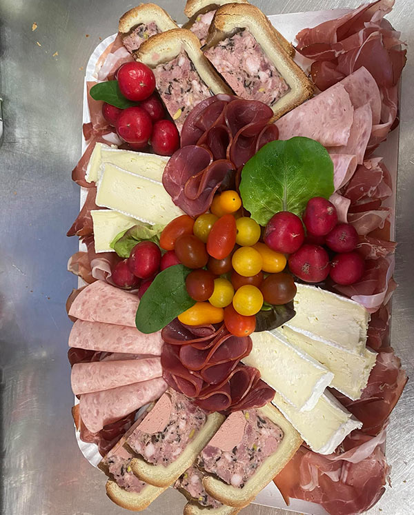 Menu du jour de saison et cuisiné maison